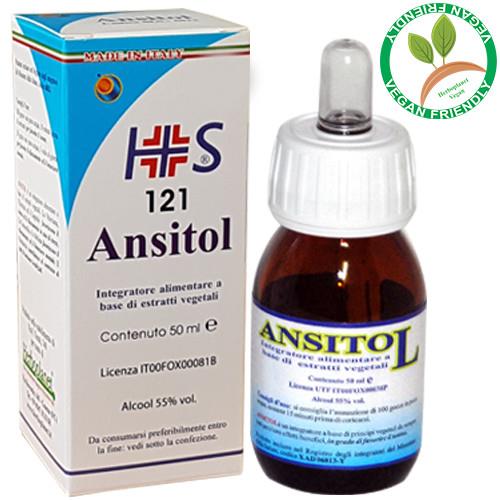 ANSITOL - Promotes sleep and mental well-being, relaxation and recovery of normal mood.