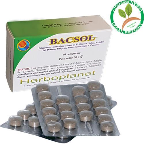 BACSOL - Natural defenses of the organism - Functionality of the urinary tract and the upper respiratory tract - Fluidity of bronchial secretions - Well-being of nose and throat