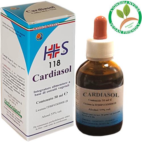 CARDIASOL - It contributes to the regularity of blood pressure and to the regular functioning of the cardiovascular system.