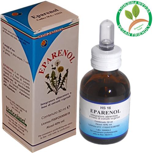 EPARENOL - Regularity of the intestinal tract - Draining of body fluids and purifying functions of the organism - Liver function