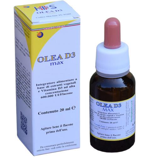 OLEA D3 max - Normal absorption and use of calcium and phosphorus. Normal bone and muscle function maintenance.