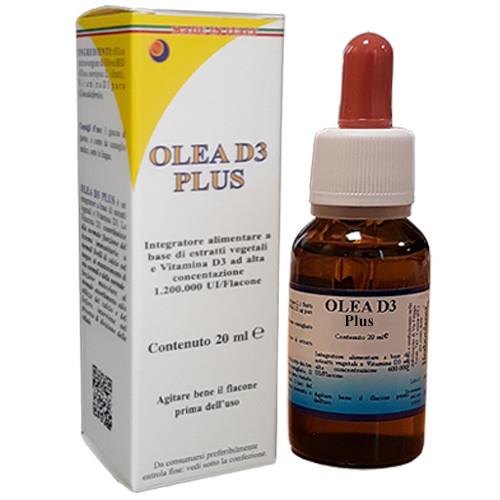 OLEA D3 Plus - Normal absorption and use of calcium and phosphorus. Normal bone and muscle function maintenance.