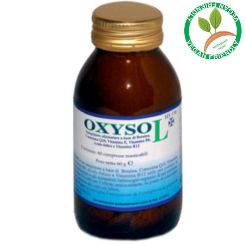 OXYSOL - Normal energy metabolism, reduction of tiredness and fatigue, normal functioning of the nervous system and psychological function. Regulation of hormonal activity